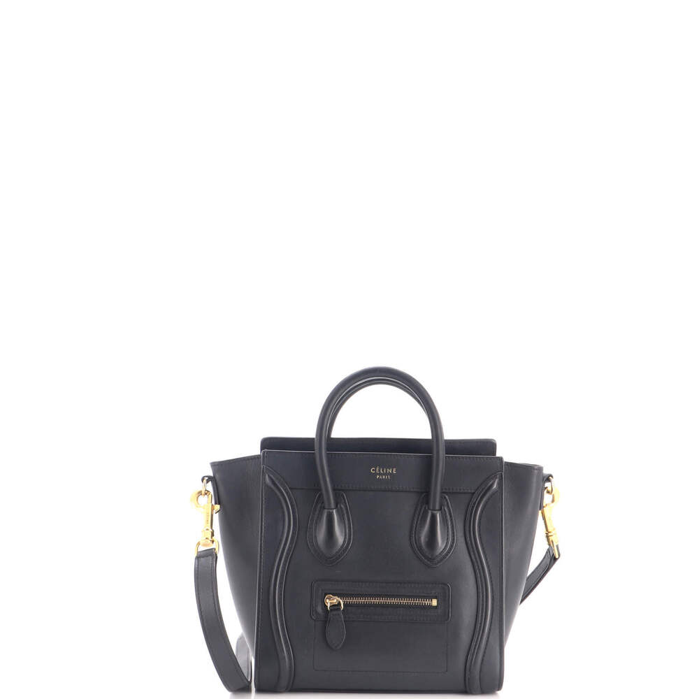 Celine Nano Luggage Bag Smooth Leather